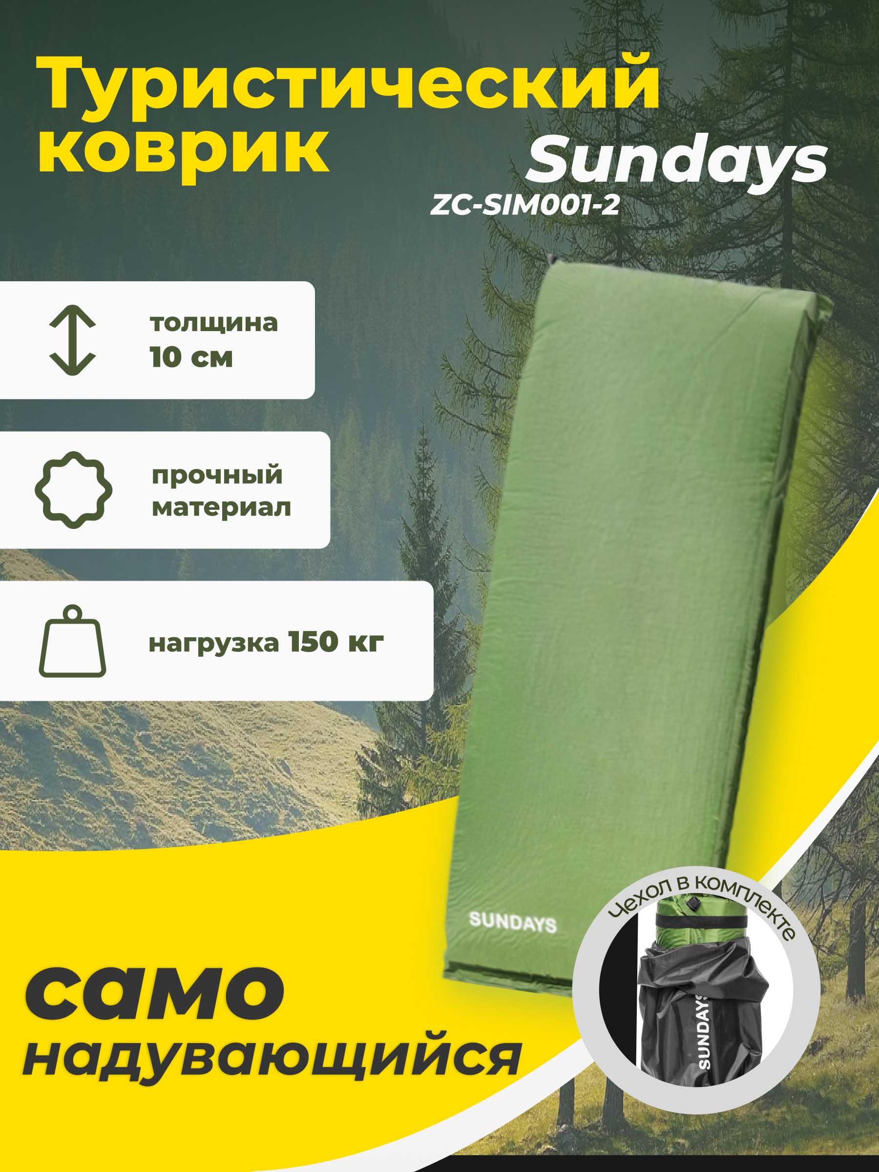 самонадувающий коврик прокат